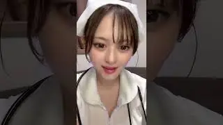 Beautiful Japanese Girl 🥰 Japanese Cosplay nurse with Cute Voice ❤