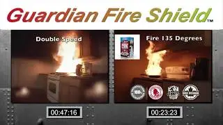 This Kitchen burned in just over 2 minutes.