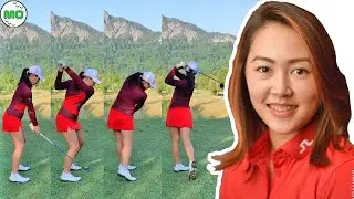 ケリー・タン Kelly Tan マレーシアの女子ゴルフ スローモーションスイング!!!