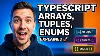 Arrays, Tuples & Enums in TypeScript 🚀 | Explained with Examples
