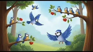 The Little Blue Bird story tellinf for kids