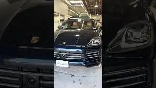 2019 Porsche Cayenne Collision Damage Repair in Greenpoint, Brooklyn at Blue Star Brothers.