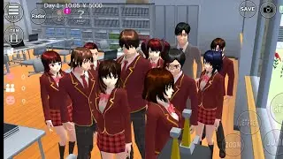 Romantic  life in Sakura school simulator #sakuraschoolsimulator #sakura #youtubeshorts 