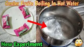 Center Fruits Boiled in Hot Water|MrIndianWolf|SUBSCRIBE|Experiment
