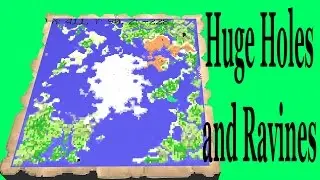 Minecraft Console Seed- Huge Holes and Ravines