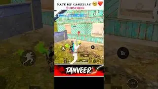 🔴 Rate my gameplay 🫶🥹 | Bgmi shorts | #bgmi #Tanveer