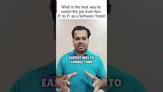How to switch from Non IT to IT as a Software Tester? Most easiest Way | SoftwareTestingbyMKT