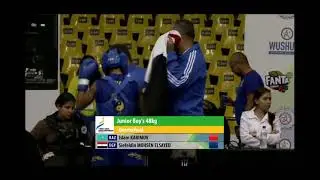 عبد الرحمن شتا في بطوله العالم للشباب البرازيل وسيف محسن