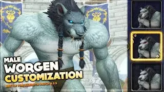 Worgen New Model Customization (Male) Patch 8.2.5