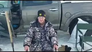 26 февраля, рыбалка в Лазарево, первый опыт в этом месте