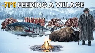 7,000kg Buffalo & Fish Hunt at &minus;71&deg;C | Feeding a Frozen Village in Yakutia