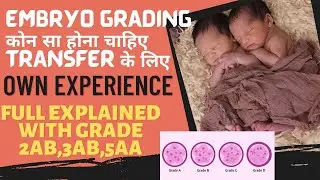 भ्रूण ग्रेडिंग क्या होता है?| Best Embryo Grading For Transfer II Grade 5AA 3AB 2AB 3BB 2BB #ivf