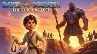 David and Goliath | Animated Bible Story for Kids | Faith Is Greater Than Fear