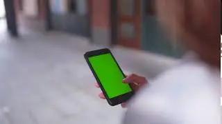 Mobile green screen footage no copyright