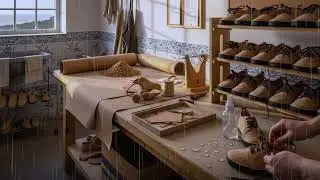 Portugal's cork factories donate offcuts for school shoes - every pair water-resistant and handmade