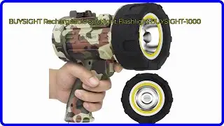 REVIEW (2025): BUYSIGHT Rechargeable Spotlight Flashlight BUYSIGHT-1000. First Look.