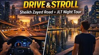 From City Lights to Waterfront Nights | Sheikh Zayed Road & JLT Tour&rdquo;