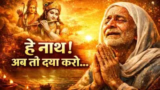हे नाथ! अब तो दया करो 🙏 | Krishna Bhajan | मन को शांति देने वाला भजन