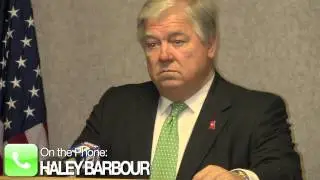 Haley Barbour Calls In - GOP Civil War (TJDS)