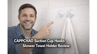 🚿 Обзор держателя для полотенец CAPPCHAO на присосках &ndash; стоит ли его покупать? 🚿