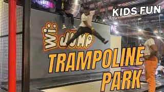 Trampoline park fun for kids- WI JUMP South Africa| Family time