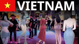 Vietnam Nightlife 2025| Saigon -Ho Chi Minh city Street Scene After Dark