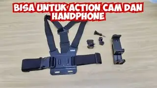 Review Chest Strap Tali dada Handphone &  Kamera Mount Body Belt Holder clip
