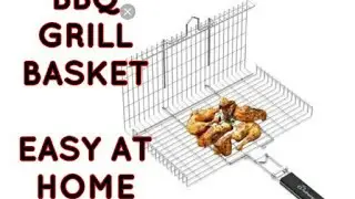 how to make barbecue grilling basket diy, no welding simple technique, easy at home