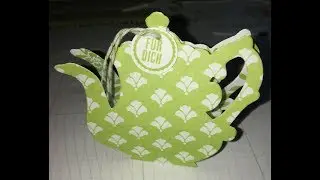 Stampin Up - Swap für On Stage Local München - Teekännchen Verpackung für kleine Schoki