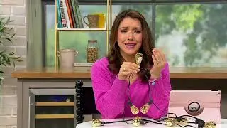 Garden Reflections Edison Bulb 10-pc Plug-In String Lights on QVC