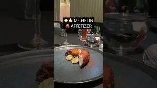 A ⭐️⭐️MICHELIN Experience | Jungsik: Octopus Appetizer