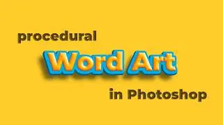 How to Make Custom Word Art in Photoshop