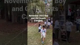 Hong Lien at Boy and Girl Scouts Camping November 2022