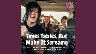 Twelve-Times Tempest: The 12 Times Table Extreme Punk Rock Screamo Multiplication Songs for Kids