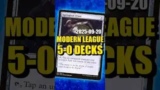 UNDEFEATED MTG Modern League Decklists (2025-09-20) #davidroyale #modern #modernmtg