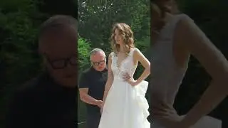 Abito da Sposa Modello 2204 firmato Stefano Blandaleone