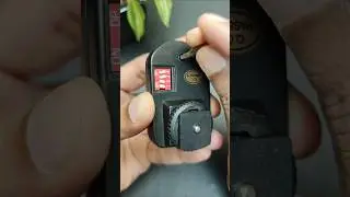 Wireless flash trigger receiver battery replacement #shorts