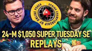 SCOOP 2020 #24-M $1k lb6121 | Aggro Santos | RuiNF Final Table Poker Replays