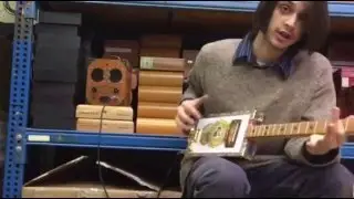 Demo of the Copper Cent cigar box amplifier from C. B. Gitty