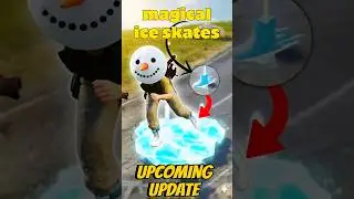 Magical Ice Skates | The secret feature of 4.1 update #pubg #bgmi