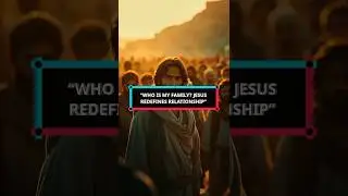 &ldquo;Who Is My Family? Jesus Redefines True Relationship&rdquo; #oldtestament #history #bibleverse