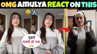 🤔 AMULYA RATTAN React On His Viral Video | Zero Civic Sense Viral Video Girl 