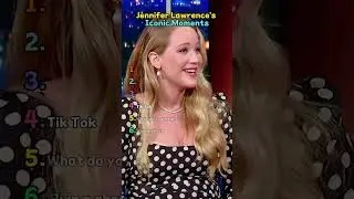 Jennifer Lawrence's Iconic Moments #celebrity #ranking #entertainment #hollywood #usa #celebrities