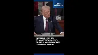 Trump Congress Speech | Trump slams Democrats During His Speech At Joint Congress' Session