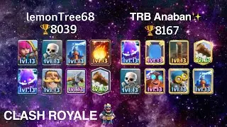 TRB Anaban✨ vs lemonTree68［Clash Royale］