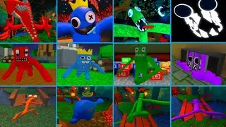 I Compared EVERY Rainbow Friends🌈... It Gets SCARIER! 😱 (Chapter 1 vs Craft vs Accurate Roleplay)