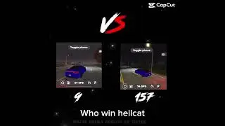Who win hellcat hellcat dodge charger fast