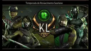 Mortal Kombat 11 KOMBAT LEAGUE SEASON 15 - The Saurian Rebirth - Rank & Challenge Rewards MK11