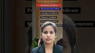 Documents Required for Enrolment in Bar Council of Delhi | BCD Registration Fees and Documents #law