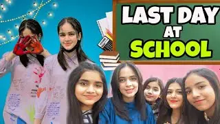 LAST day at SCHOOL // school ma fans se meetup  cousinology